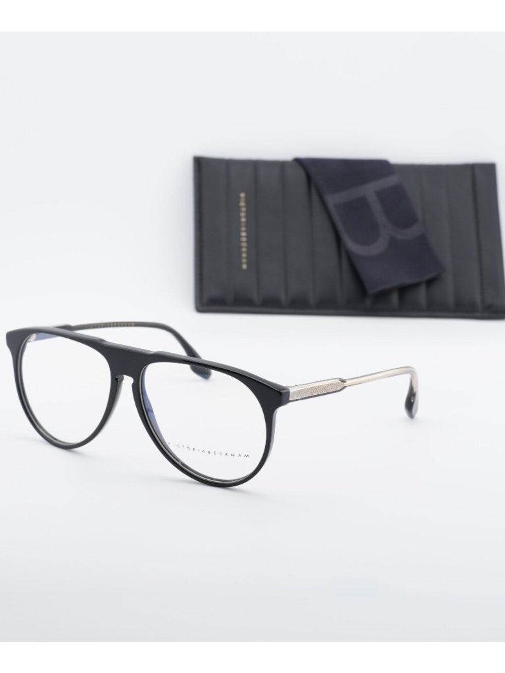 Victoria Beckham VB2602 001 Aviator Eyeglasses 58mm - Black